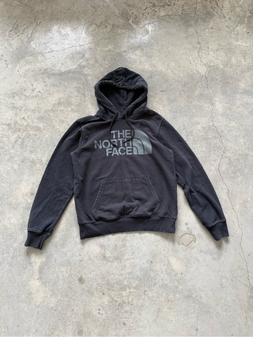 The North Face Black Pullover Hoodie with Logo
